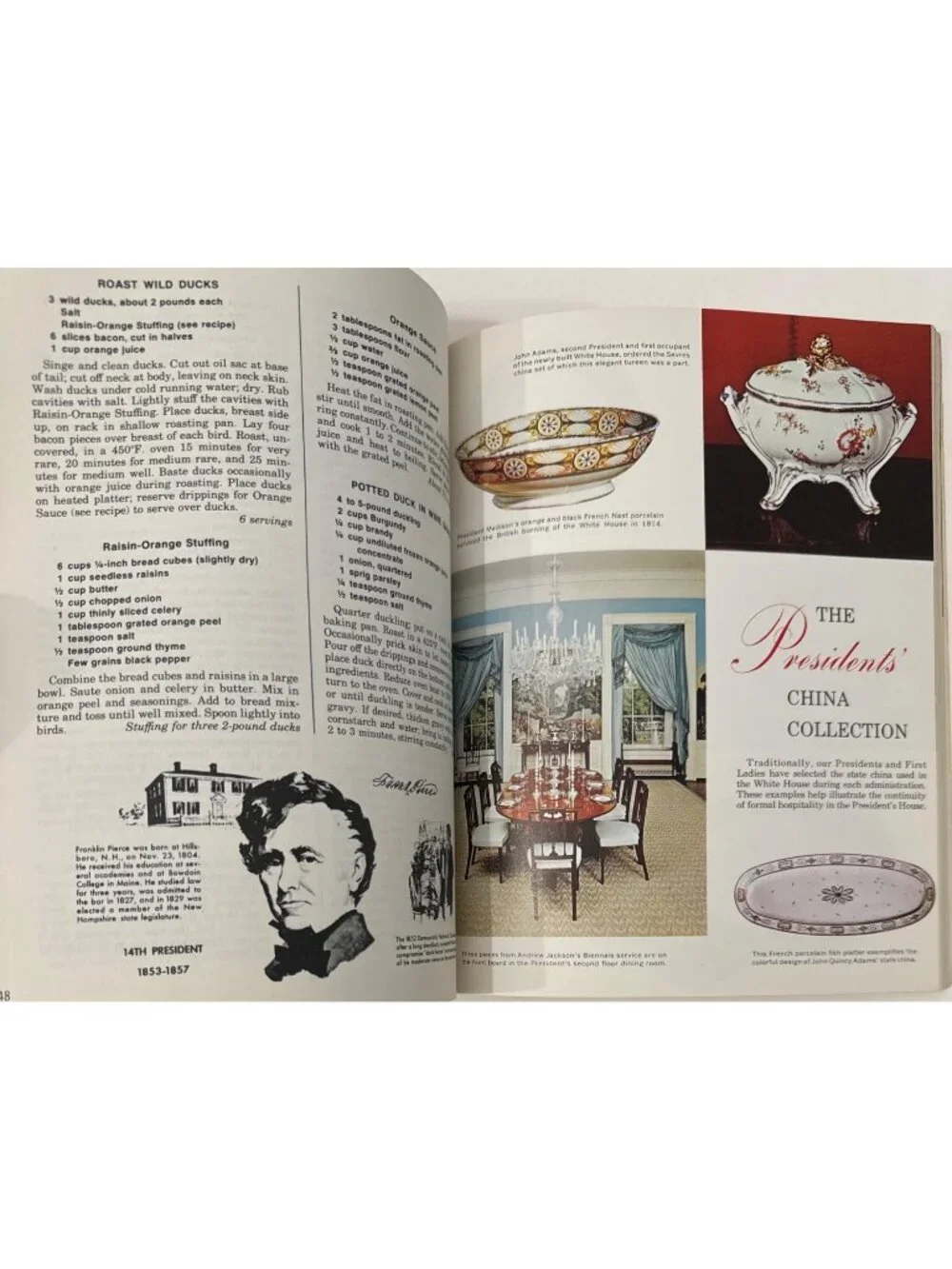 The president's own White House Cookbook SC 1968 American Recipes - Picture 11 of 13